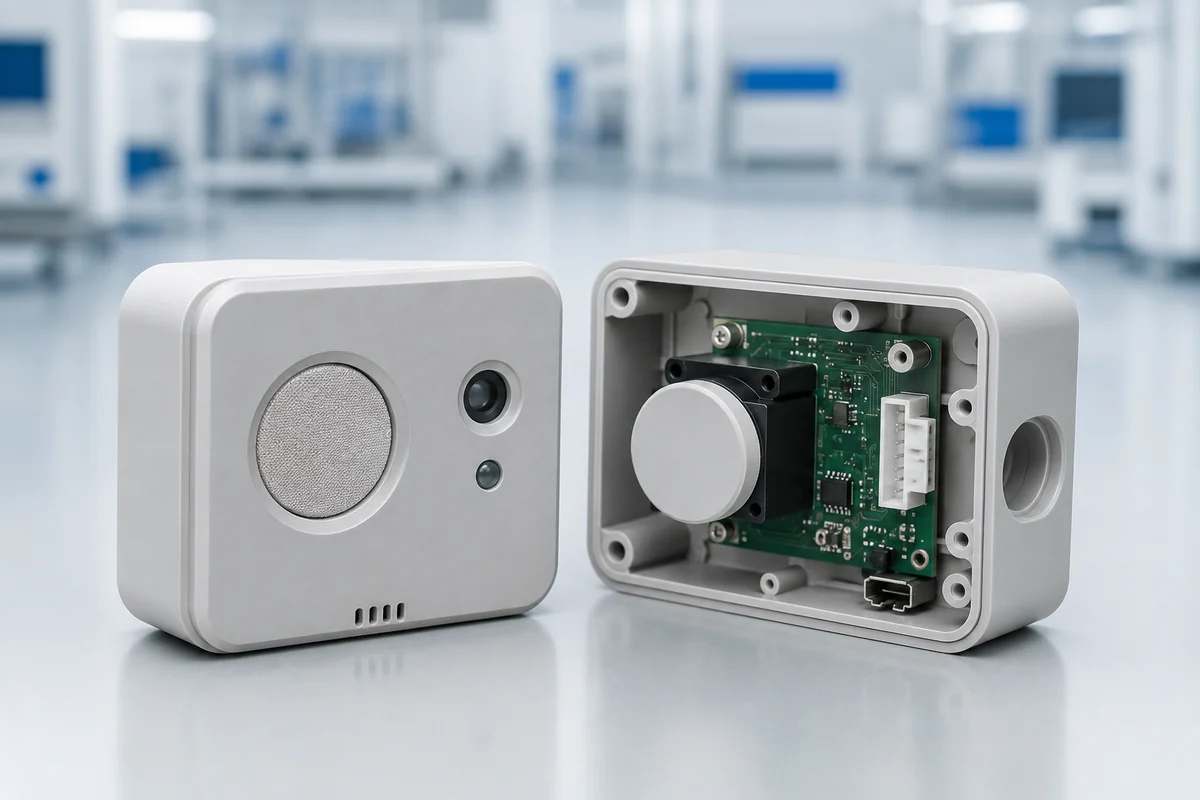 Protective plastic shell for internal mechanical components